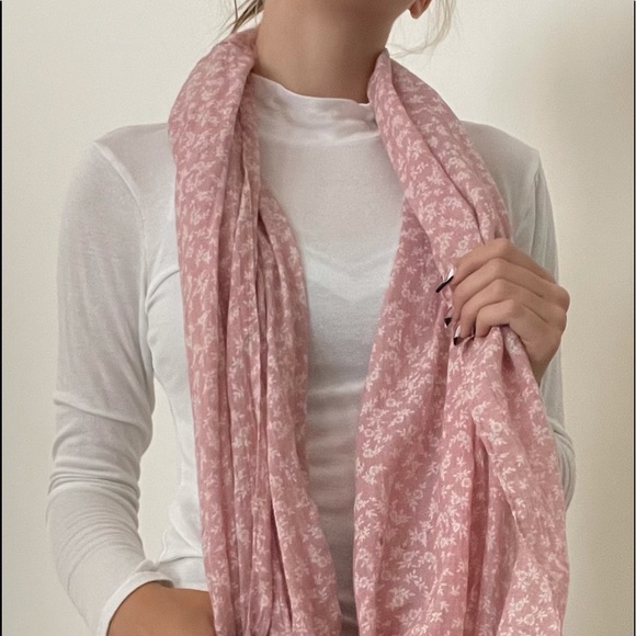 Pink Infinity Scarf - Picture 2 of 3